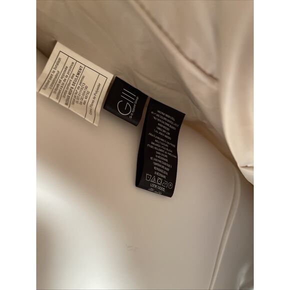 Kenneth Cole Hooded Puffer Coat Golden Size Large Winter Jacket/ Coat - Picture 7 of 9